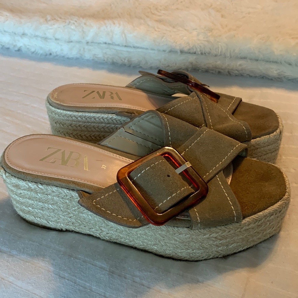 Zara Platform Sandals